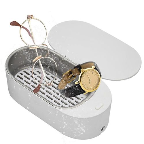 Nettoyeur de bijoux à ultrasons, Nettoyeur de bijoux professionnel pour le nettoyage en profondeur, Montre, Bagues, Colliers, Lunettes