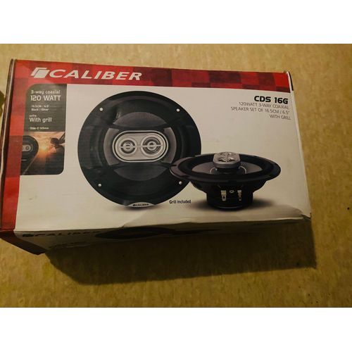 Pack audio voiture – 2 enceintes Caliber 120W + autoradio Pioneer – Très bon état