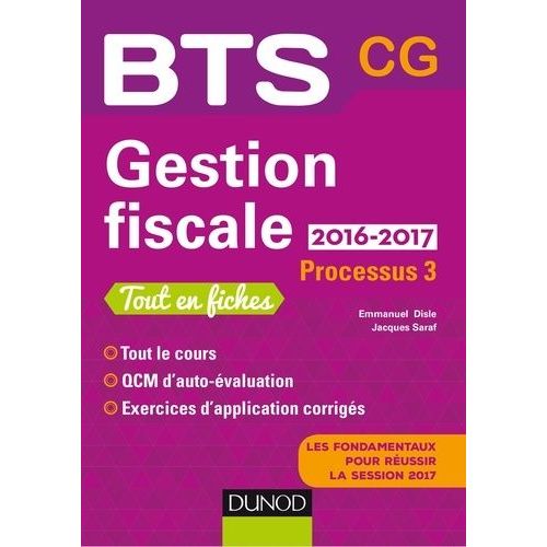 Gestion Fiscale Bts Cg - Processus 3