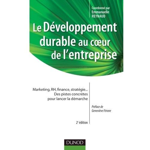 Le Développement Durable Au Coeur De L'entreprise - Marketing, Rh, Finance, Stratégie - Des Pistes Concrètes Pour Lancer La Démarche