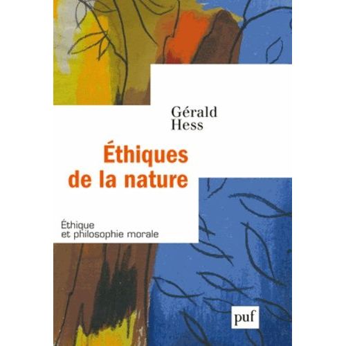 Ethiques De La Nature