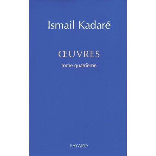 Oeuvres - Tome 4