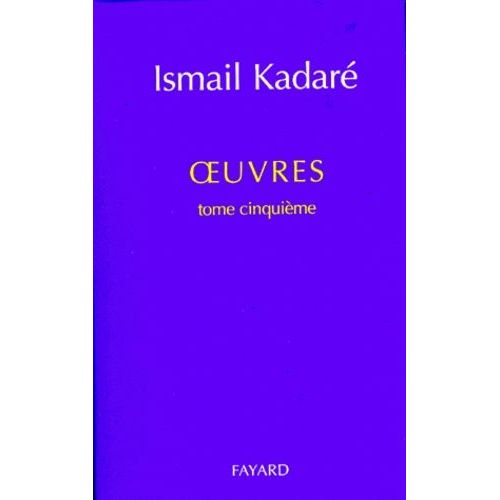 Oeuvres - Tome 5