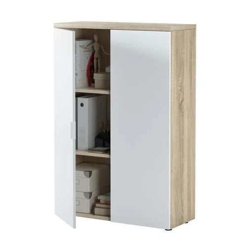 Armoire De Rangement Bureau Avec 2 Portes.