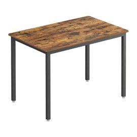 Table De Bar, Table De Cuisine, 70 X 110 X 75 Cm, Table De Salon, Cuisine, Style Industriel, Marron