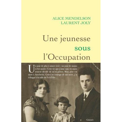 Une Jeunesse Sous L'occupation
