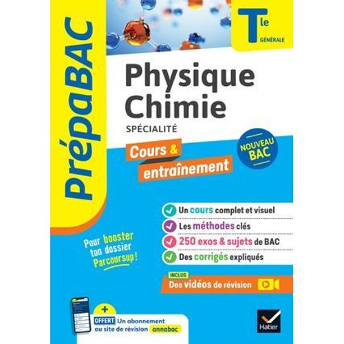 Prépabac - Physique-Chimie Tle Générale (Spécialité) - Bac 2026