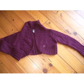 Gilet Zara Kids Taille 9/10ans Violet , Court