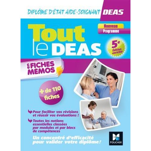 Tout Le Deas En Fiches Mémos - Ifas - Diplôme État Aide-Soignant - 2024-2024