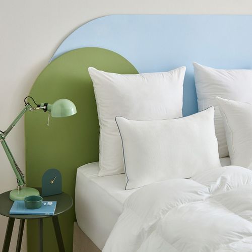 Dunlopillo | Oreiller Motif Chevrons - Ferme - 60 X 60 Cm