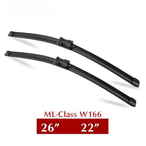 Convient À Mercedes-Benz Ml-Class W166 2012-2016 Essuie-Glaces Désossés