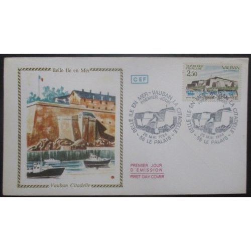 France Fdc Vauban 26-05-84 Le Palais