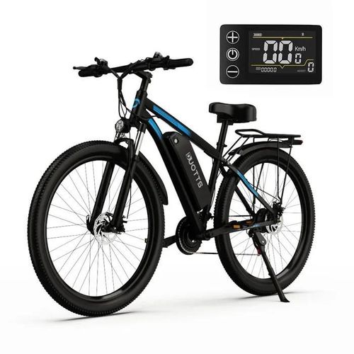 Vélo Électrique Duotts C29, Moteur 750 W, Batterie 48 V 15 Ah, Pneus 29 × 2,1 Pouces, 21 Vitesses, Couple 65 Nm, Léger, Application