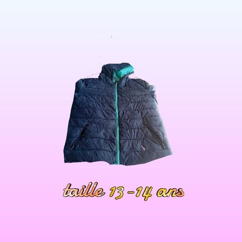 Manteau Bleu Marin Pour L&#39enfant 12-13 Ans Garçon