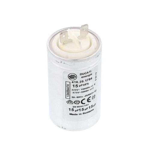 Condensateur collier 15 f d'origine Sèche-linge (1240344745 AEG ELECTROLUX)