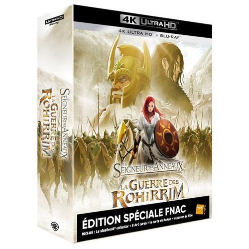 Le Seigneur Des Anneaux : La Guerre Des Rohirrim - Édition Spéciale Fnac - Ultra Collector Edition - 4k Ultra Hd + Blu-Ray - Boîtier Steelbook Et Goodies