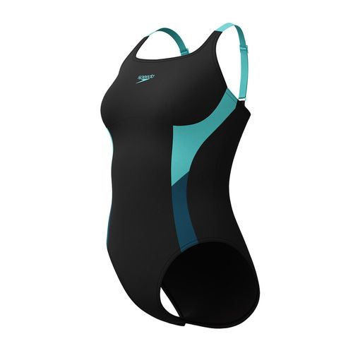 Maillot De Bain 1 Pièce Speedo Eco Solid Splice Shaping 1p Noir 40