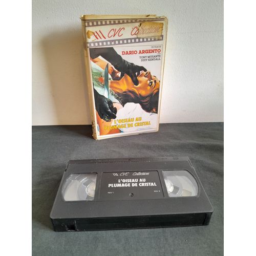 Horreur/Giallo: Vhs "L'Oiseau Au Plumage De Cristal" Dario Argento 1989