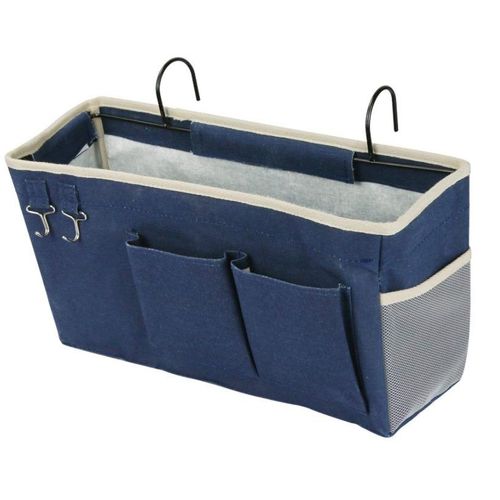 Sac De Rangement De Chevet ¿ Organiseur Suspendu Pour Lits Superposés, Lits D'hôpital Et Dortoirs ¿ Solution Sans Encombrement