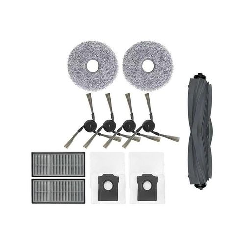 Ensemble d'accessoires 11 pièces pour aspirateur robot Dreame S30 PRO ULTRA/X40/X40 PRO avec filtre HEPA et brosses