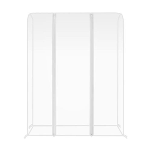 Housse Transparente Pour Portant À Vêtements ¿ Protection Durable En Peva Avec 2 Fermetures Éclair Et Ajustement Sécurisé Pour Une Protection Contre La Poussière
