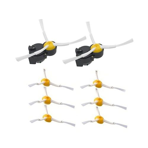Moteur d'entraînement de brosse latérale de rechange pour iRobot Roomba séries 800 et 900 - Comprend 2 moteurs et 8 brosses