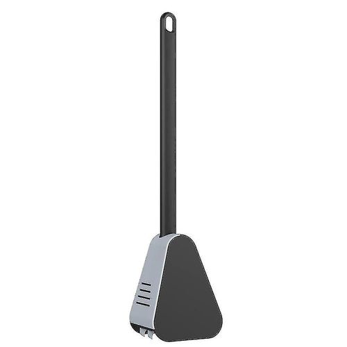 Brosse WC murale - Caoutchouc souple, manche long, design compact, installation facile, outil de nettoyage hygiénique