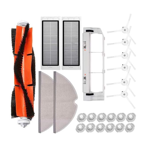 Kit d'accessoires 24 pièces pour Xiaomi Mi Roborock S55 S50 S51 S5 S6 - Améliore les performances de nettoyage et la durabilité