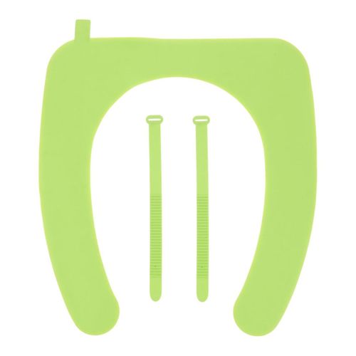 Tapis de toilette en silicone vert clair de qualité supérieure ¿ Doux, durable et confortable ¿ Cadeau idéal pour les femmes et les personnes âgées