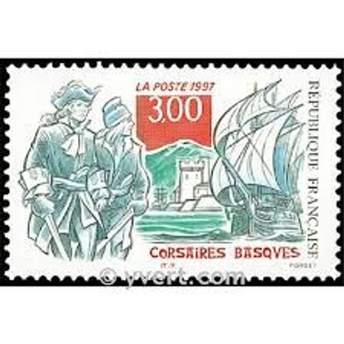 Corsaires Basques Année 1997 N° 3103 Yvert Et Tellier Luxe