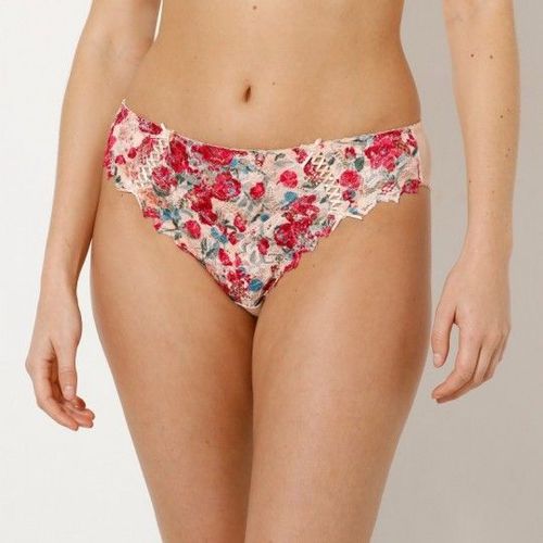 Slip Dentelle Imprimée Arum