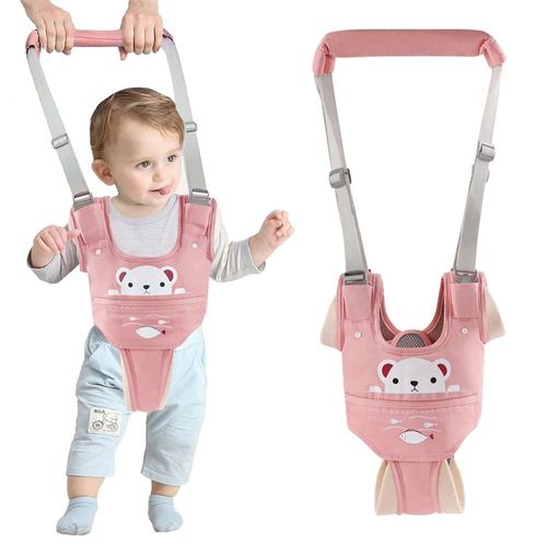 Harnais Pour Enfant En Bas Âge,Ceinture De Sécurité,Rênes,Laisse,Artefact Anti-Chute - Type Rose