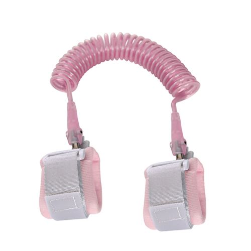 Laisse Anti-Perte Pour Enfants,Ulpour Tout-Petits,Lien De Poignet Anti-Perte Pour Bébés,Longueur 150cm,Bleu,Rose - Type Pink