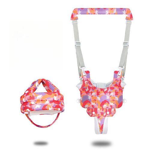Ceinture D'activité De Marche Pour Bébé,Protection De Tête Pour Tout-Petits,Harnais De Sécurité Pour Nourrissons,Ensemble De Casque De Sécurité Het,Anti-Chute,Anti-Collision #F