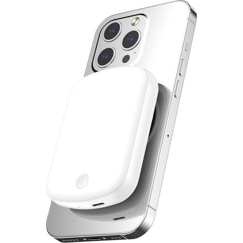 Batterie Externe Magnétique 10000mah, Chargeur Portable Sans Fil Avec Charge Rapide Usb C, Compatible Avec Magsafe Pour Iphone 15/14/13/12/Mini/Pro/Pro /Plus