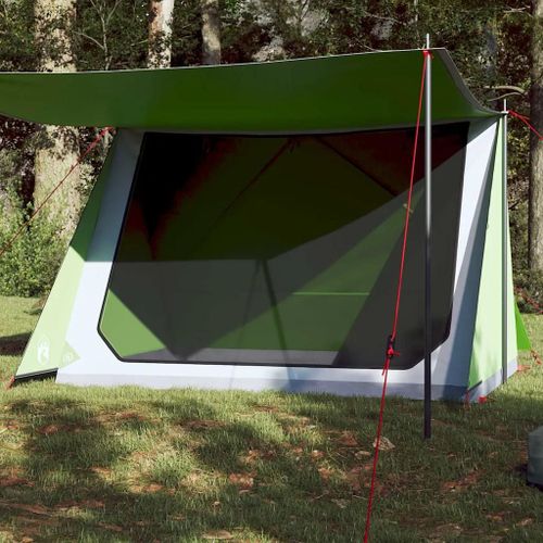 Tente De Camping 2 Personnes Vert Imperméable