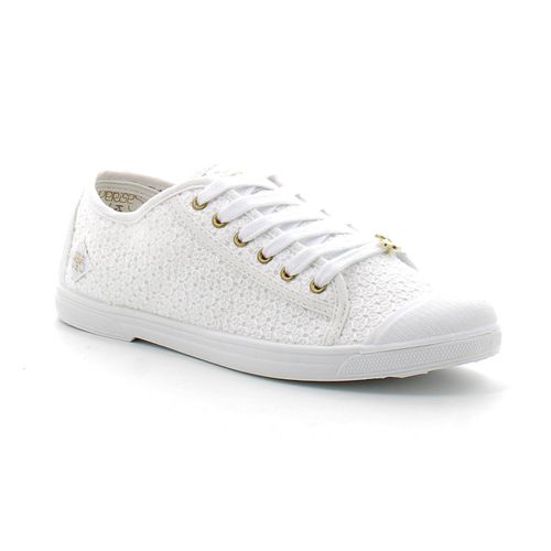 Le Temps Des Cerises Basket Basse Pour Basic 02 Blanc