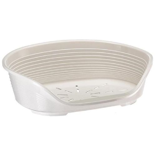 Ferplast Corbeille Siesta Deluxe 10 - 93.5x68x28.5 Cm - Blanc - Pour Chien Et Chat