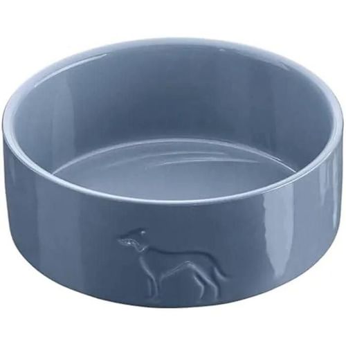 Gamelle En Céramique - Hunter - Osby - 2500 Ml - Bleu Pigeon - Antidérapante Et Durable