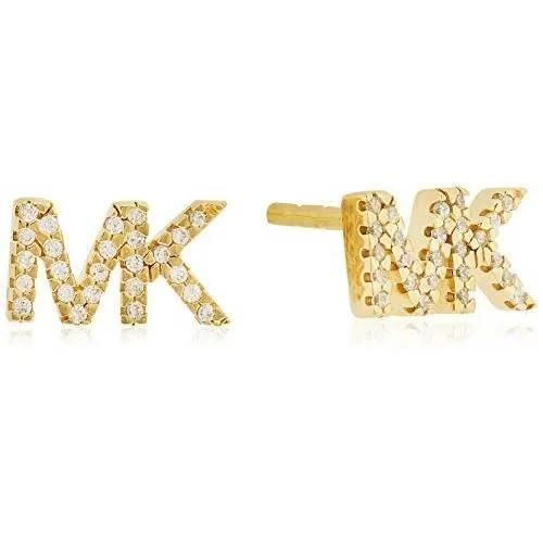 Michael Kors 925 Sterling Zilveren Goudkleurige Love Oorbellen Mkc1256an710