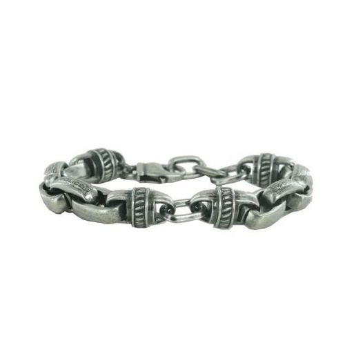Bracelet - Police - Pj.22257bsb/02 - Acier Inoxydable - Argenté - 23 Cm De Longueur