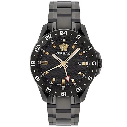 Versace Montre Noir Analogique Hommes Sport Tech Ve2w00622
