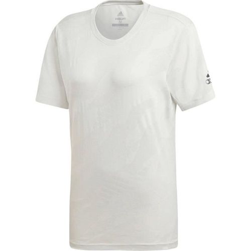 Adidas T-Shirt De Running Freelift Eng - Homme - Blanc