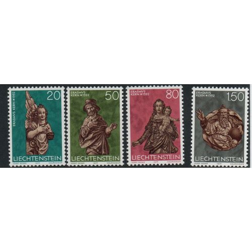 Liechtenstein Timbres Le Philosophe Erasme 1992