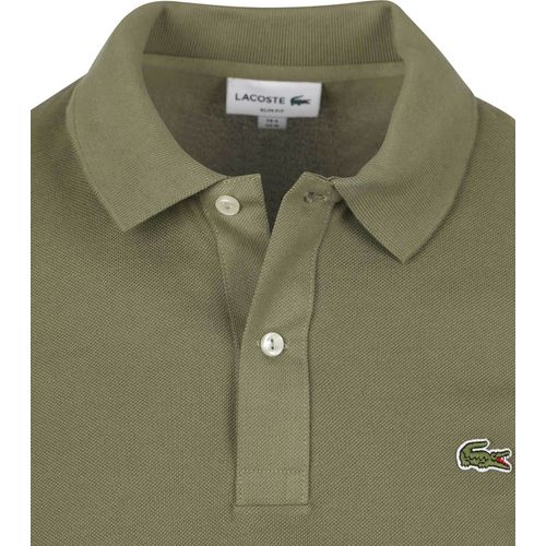 Lacoste Polo Piqué Olive Vert Taille Xxl