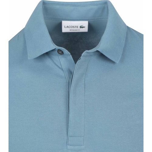 Polo Lacoste Piqué Paris Bleu Taille M
