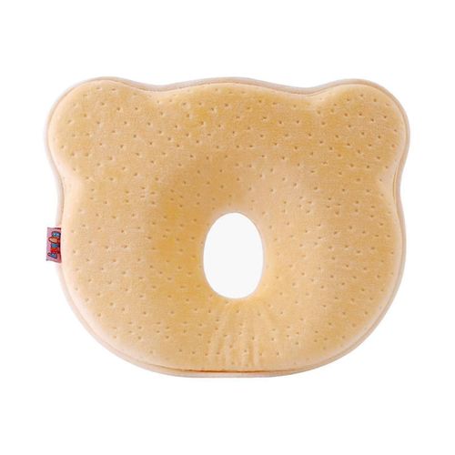 Oreiller Bébé En Mousse À Mémoire De Forme Ergonomique Respirant Éviter La Tête Plate Nouveau-Né