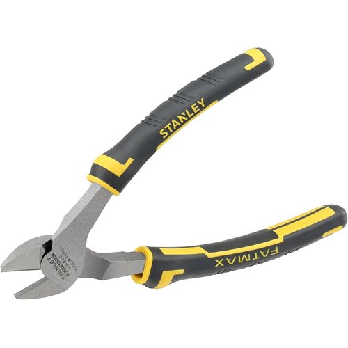 Pince coupante diagonale Stanley FatMax 160mm - Haute résistance - Poignée ergonomique - Normes DIN 5749/NF E 73-102 - JACK DANIELS
