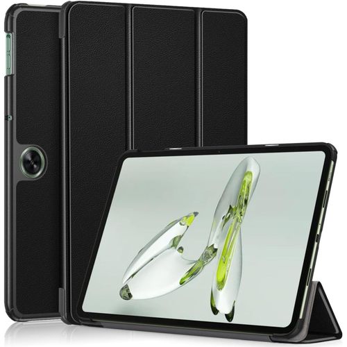 Custer Coque Pour Oneplus Pad Go, Oppo Pad Neo,Oppo Pad Air 2,Pu-Cuir Étui Housse - Noir