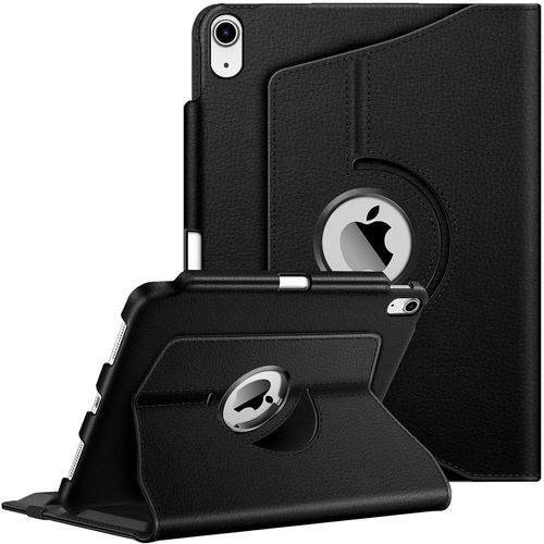 Coque Pour Ipad (A16) 11ème Génération 11 Pouces 2025, Ipad 10ème Génération 10.9 Pouces 2022 - [Rangement De Stylet] Housse Rotative À 360° Étui Veille/Réveil Auto, Noir